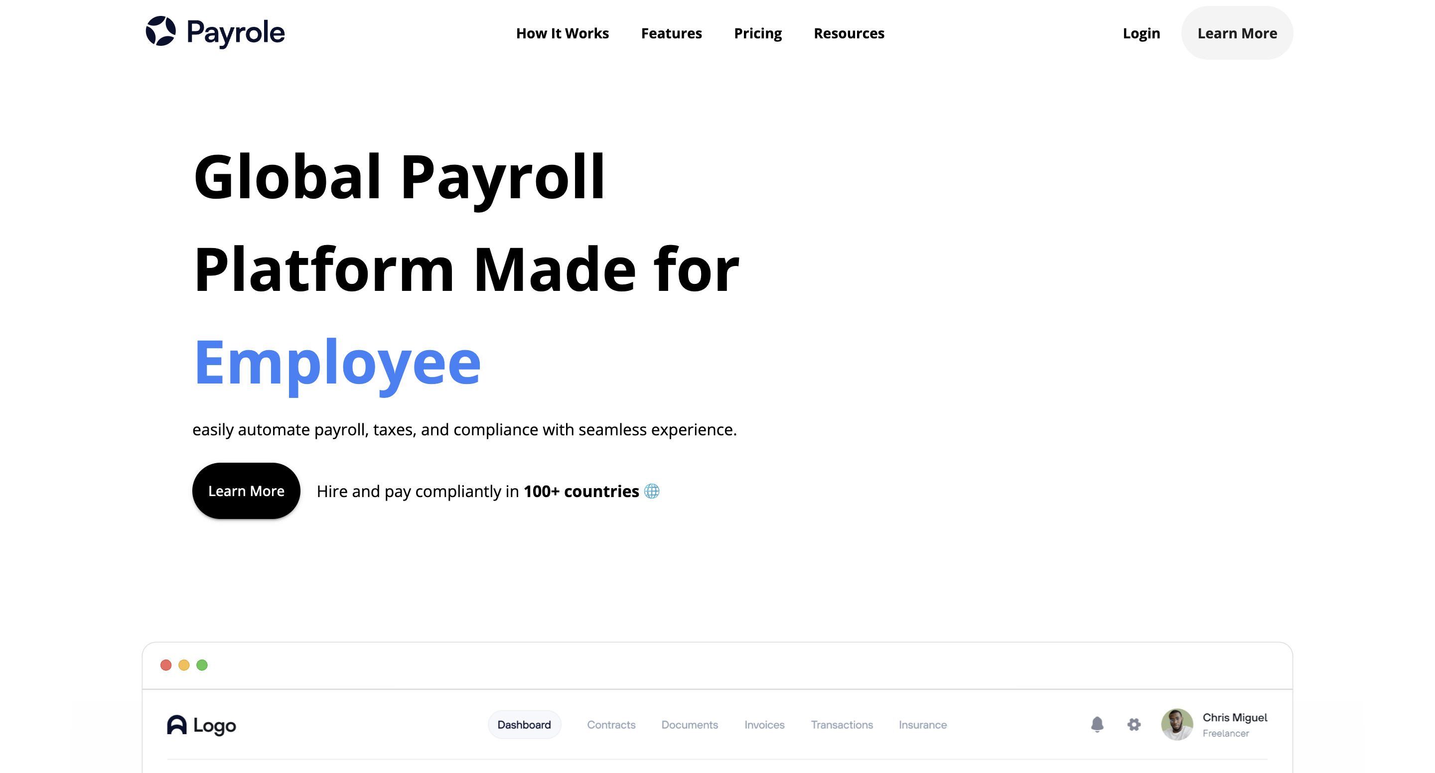 Payroll Web Application